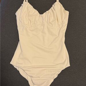 Princess Polly Cream Top